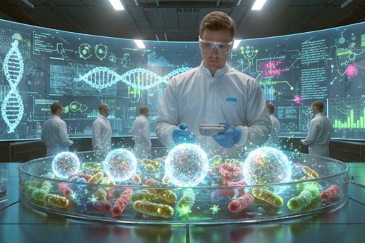 Científicos Crean los Primeros Virus con Inteligencia Artificial para Combatir Superbacterias