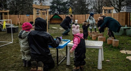Une crèche « 100 % plein air » ouvre ses portes au cœur du quartier de la Part-Dieu