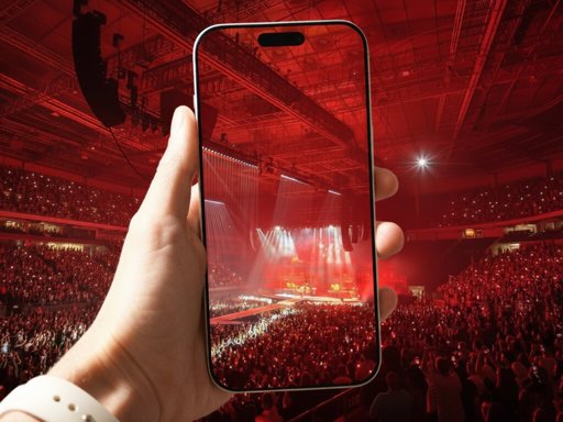 La Cámara del iPhone 17 Pro Max Muestra Limitaciones en Conciertos y Escenas Oscuras