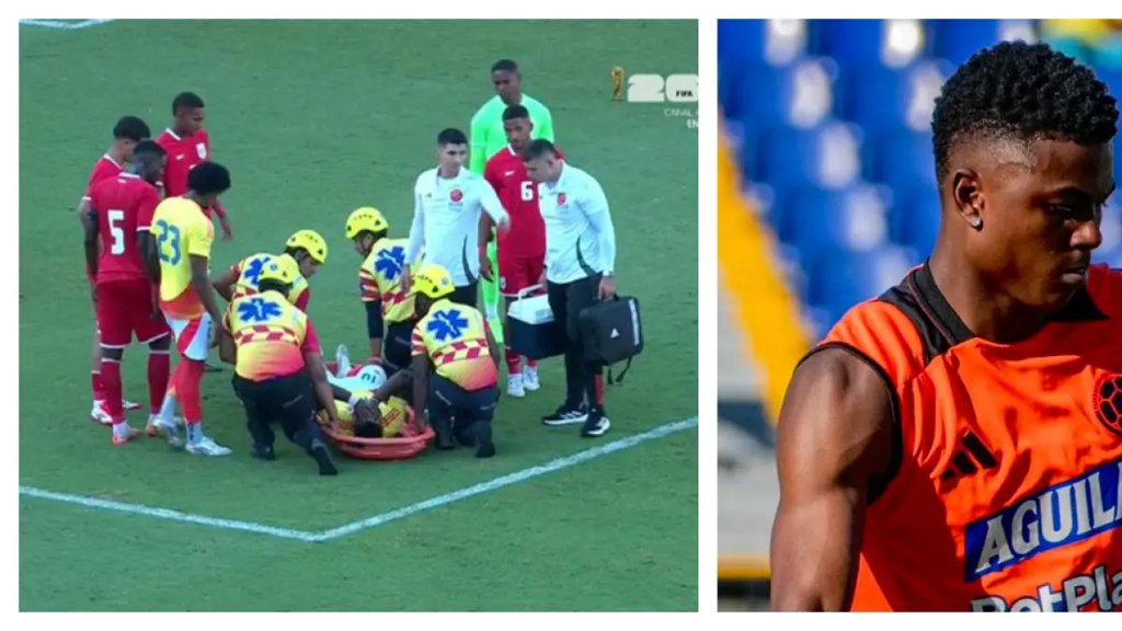 Néiser Villarreal sufre lesión de rodilla y será baja sensible para Millonarios y la Selección Colombia Sub-20