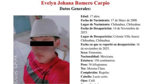 Hallan sin vida a joven desaparecida en Villa Juárez, Chihuahua