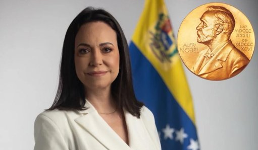 María Corina Machado Galardonada con el Premio Nobel de la Paz 2025