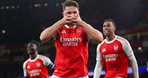 Viktor Gyökeres quebra jejum de golos com bis na vitória do Arsenal sobre o Atlético de Madrid