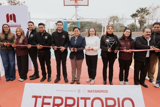 Matamoros recupera espacio público clave con la reinauguración del Parque Lineal El Bordo
