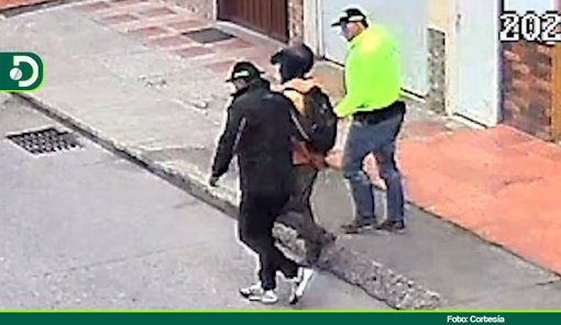 Secuestro en Marinilla: Sujetos con chaquetas de la SIJIN raptan a un hombre a plena luz del día