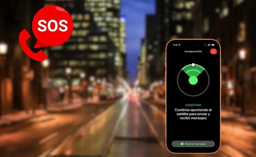 Apple lanza en México la función Emergencia SOS vía satélite para iPhone y Apple Watch