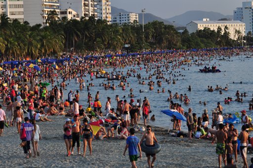 Santa Marta registra alta afluencia turística durante el puente festivo de 'Todos los Santos'