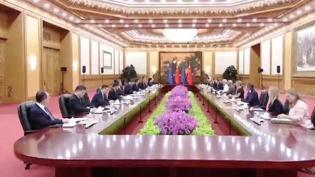 Tensiones comerciales marcan cumbre UE-China y negociaciones con EE. UU.