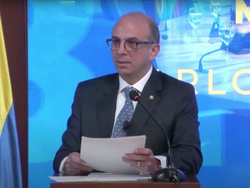 Posesión de Carlos Camargo como magistrado de la Corte Constitucional