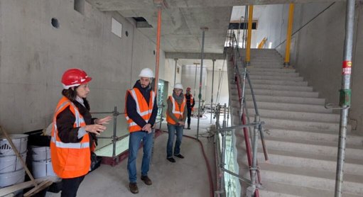 Le chantier du futur cinéma Cineparadis à Rambouillet se dévoile