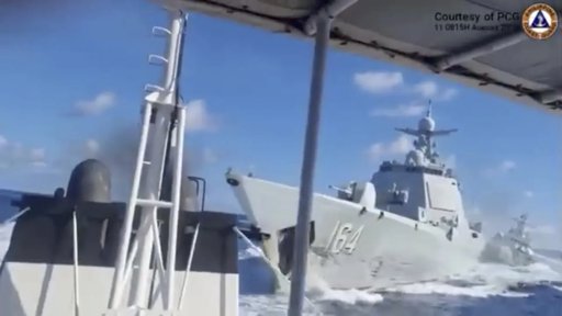 Aumento de Tensões entre China e Filipinas no Mar do Sul da China