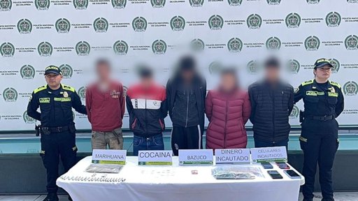 Capturan a la banda 'Los Juárez' en Bogotá, dedicada al microtráfico y vinculada a un homicidio