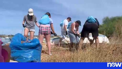 Voluntários Retiram 1900 Quilos de Resíduos da Zona Ribeirinha de Alvor