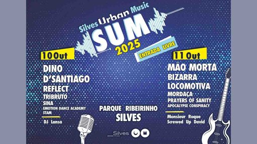 Silves Urban Music regressa com Dino D'Santiago e Mão Morta como cabeças de cartaz