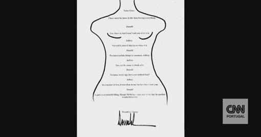 Novos Documentos Ligam Donald Trump a Jeffrey Epstein