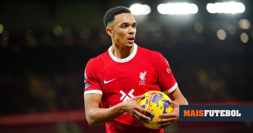 Trent Alexander-Arnold sofre recaída e desfalca Real Madrid por dois meses