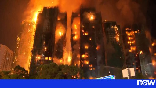 Incêndio catastrófico em Hong Kong causa dezenas de mortos