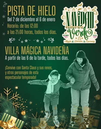 Soledad de Graciano Sánchez inaugura Navidad con pista de hielo gratuita y espectáculos familiares