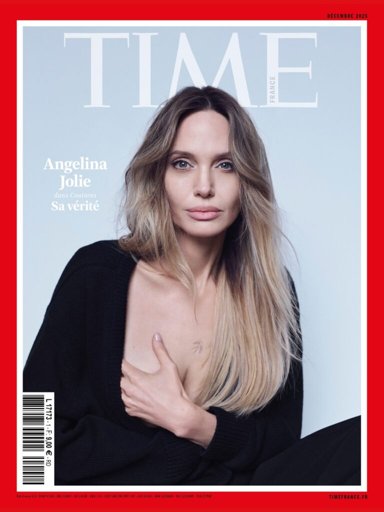 Angelina Jolie muestra por primera vez las cicatrices de su mastectomía