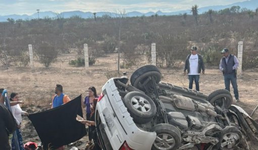 Choque frontal en la carretera Monclova-Monterrey deja cinco muertos