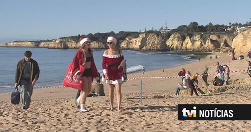 Banho de Natal em Armação de Pêra Cumpre 23 Anos de Tradição e Solidariedade