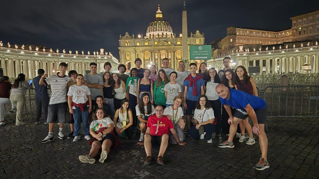 Jovens de Monforte e Oliveira de Azeméis participam no Jubileu em Roma