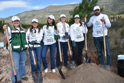 Alianza por un Coahuila más verde: Ciudadanos y empresas reforestan la Sierra de Arteaga