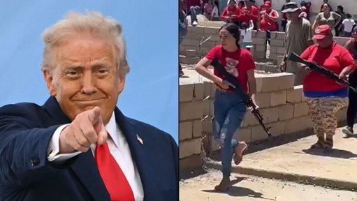 Trump se Burla de las Milicias Venezolanas en Redes Sociales