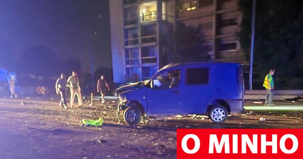 Dois mortos e três feridos graves em acidente na Maia após fuga à GNR