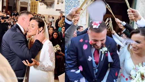 Rita Matias Partilha Vídeo do Casamento e Declara-se ao Marido