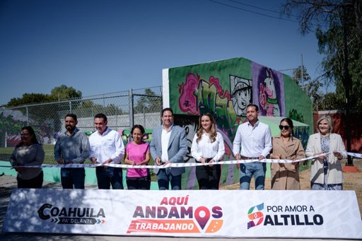 Saltillo rehabilita plaza en La Fragua con el programa “Activa tu Parque”