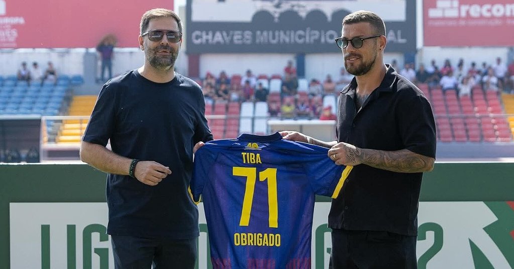 Pedro Tiba Põe Fim à Carreira e é Homenageado pelo Desportivo de Chaves