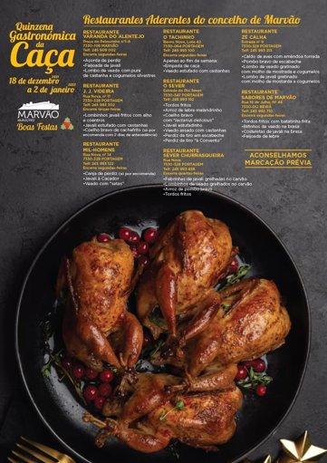 Marvão Celebra Sabores Tradicionais na Quinzena Gastronómica da Caça