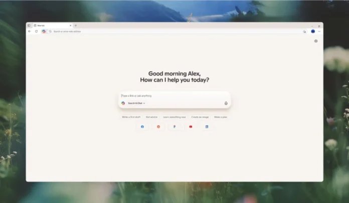 Microsoft Testa 'Modo Copilot' com IA no Navegador Edge