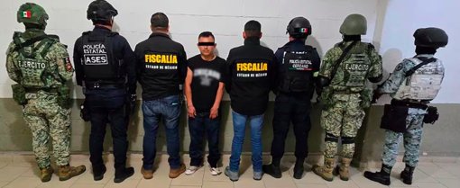 Capturan a Néstor 'N', objetivo prioritario y presunto jefe de plaza en el sur del Edomex
