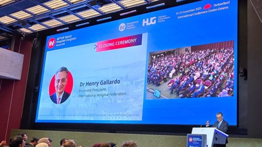 Médico colombiano es elegido para presidir la Federación Internacional de Hospitales