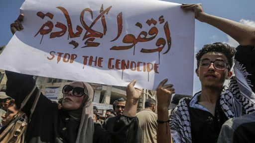 Palestinianos Protestam Contra Deslocamento Forçado e Plano de "Migração Voluntária"