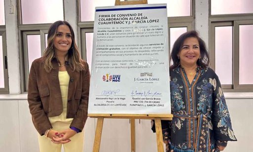 Alcaldía Cuauhtémoc y Funeraria Ofrecerán Cremaciones Gratuitas a Personas en Situación de Calle