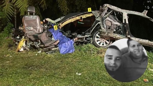 Dos jóvenes mueren en grave accidente en la autopista Medellín-Bogotá