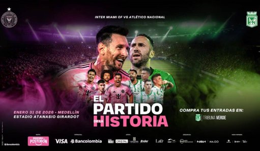 Confirman partido de Messi en Medellín con precios de boletería que alcanzan los $2 millones