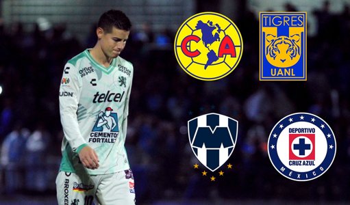 Posible traspaso de James Rodríguez a Rayados de Monterrey