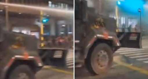 Protestas pro-Palestina en Bogotá terminan en vandalismo y enfrentamientos con la Policía