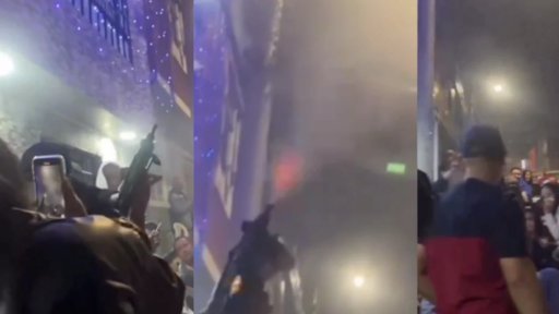 Indignación por video viral de hombre disparando una 'mini uzi' al aire en la Noche de Velitas