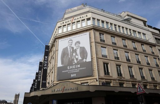 L'ouverture controversée de la boutique Shein au BHV Paris