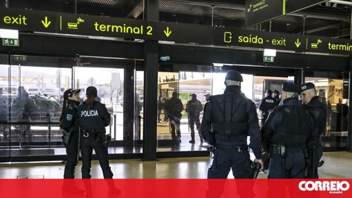 Controlo fronteiriço da PSP no Aeroporto de Lisboa resulta em centenas de detenções e recusas de entrada