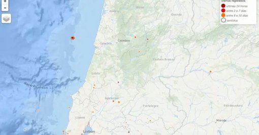 Sismo de Magnitude 4.1 Gera Alarme no Norte e Centro de Portugal