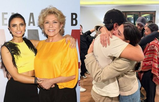 Aislinn Derbez comparte fotos inéditas del funeral de su madre