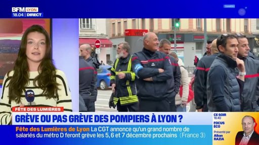 Un accord met fin à la menace de grève des pompiers pour la Fête des Lumières