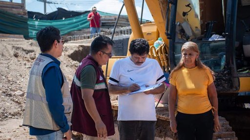 Avanzan obras para mejorar el suministro de agua potable en Culiacán