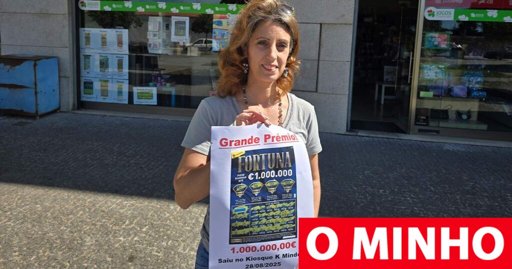 Homem ganha um milhão de euros em raspadinha que não queria comprar